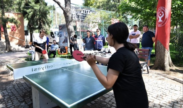 Bornova’da 19 Mayıs coşkusu masa tenisi ile başladı