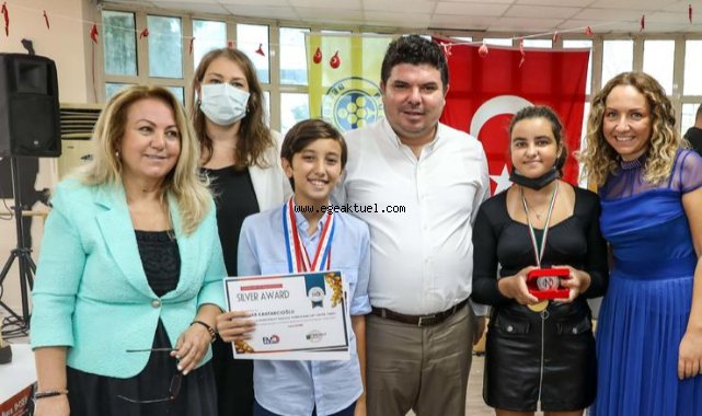 Buca BSM öğrencisi Uygar’a prestijli ödül