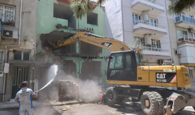 Buca’da riskli yapılara göz açtırılmıyor