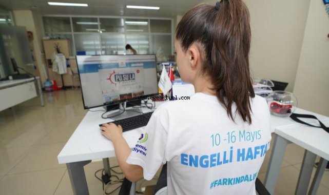 Gaziemir Belediyesi'nden Engelliler Haftası için özel çalışma