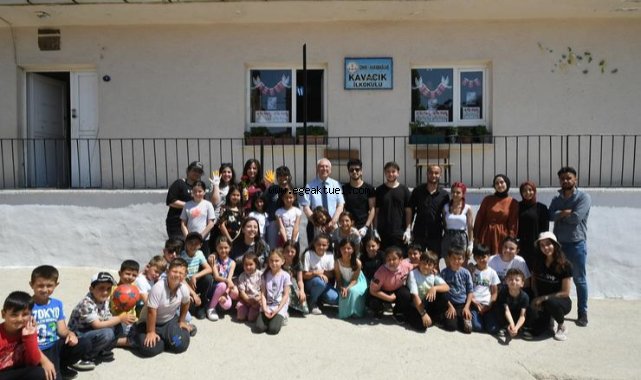 Gönüllü öğrencilerden Kavacık'ta anlamlı proje