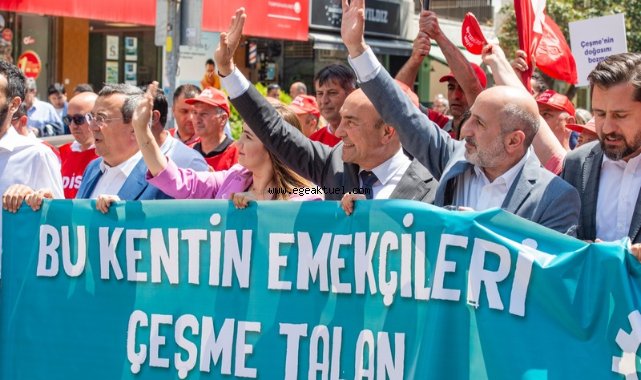 İzmir Çeşme Projesi’ne karşı tek yürek