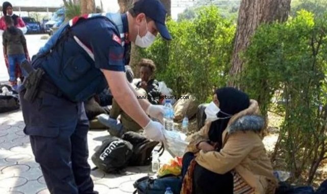 İzmir'de 118 kaçak göçmen yakalandı