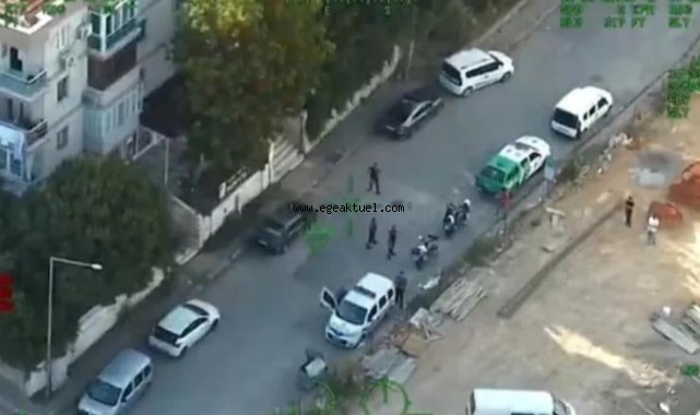İzmir'de helikopter destekli operasyon; firari 26 kişi yakalandı