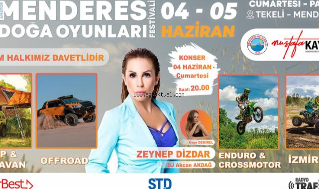 Menderes’te Doğa Oyunları Festivali başlıyor
