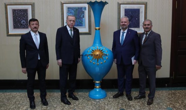 Menemen’den Cumhurbaşkanı Erdoğan’a özel hediye!