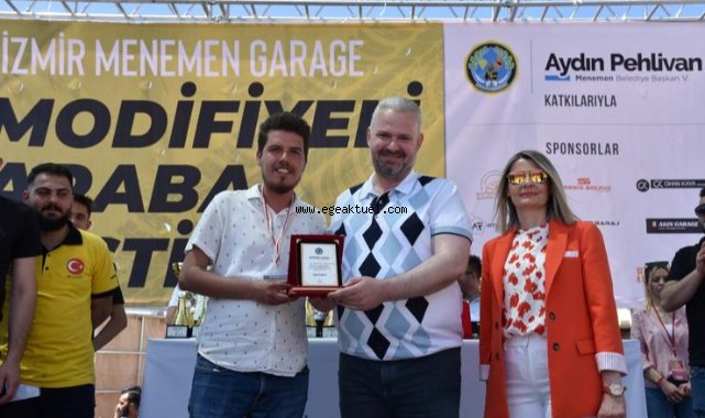 Modifiyeli araç tutkunları Menemen'de buluştu
