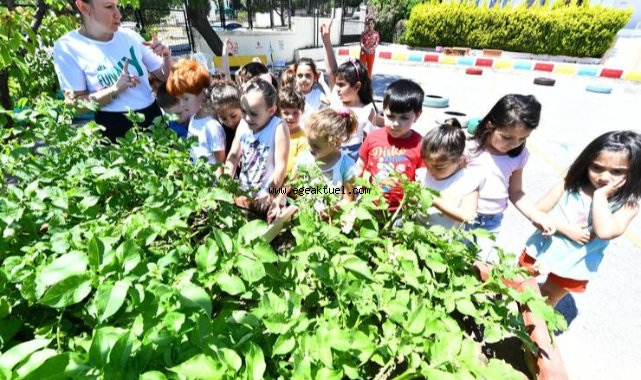 Toprak sevgisi İZELMAN Anaokulları’nda büyüyor