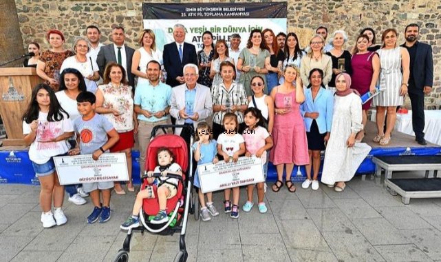 25. Atık Pil Toplama Kampanyasında Çiğli Rüzgarı