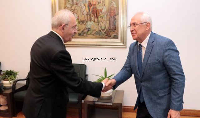 Başkan Selvitopu Genel Başkan Kılıçdaroğlu'nu ziyaret etti