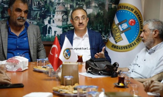 Başkan Sürekli Erzurumlular ve Balkan Göçmenleriyle buluştu