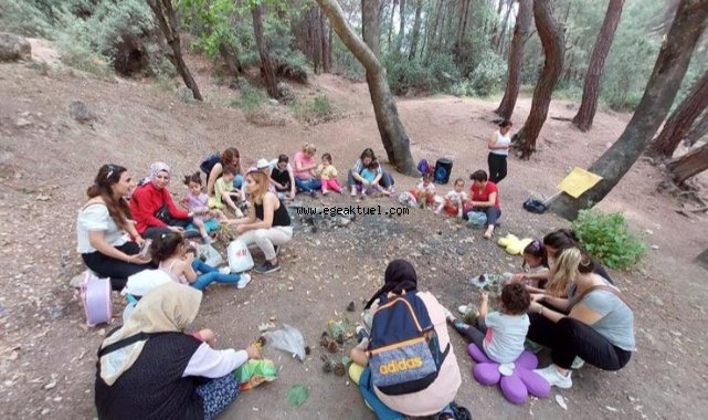 Bornovalı minikler doğayı tanıyor