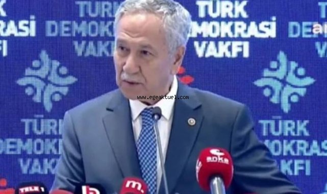 Bülent Arınç'tan partisine sert sözler