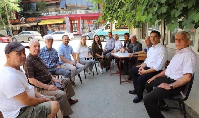 CHP'den Menderes'te esnaf çıkarması