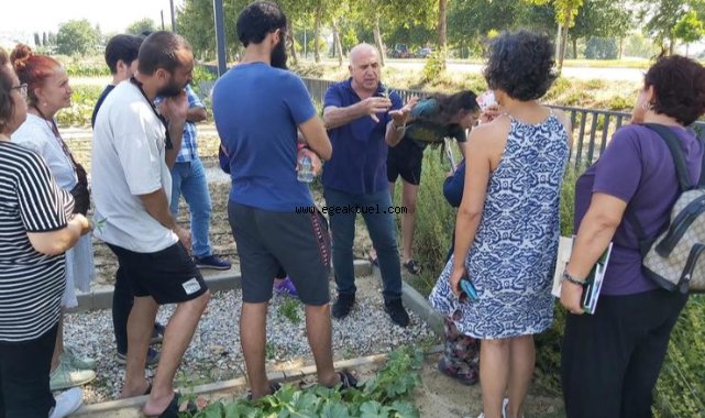 Efes Tarlası Yaşam Köyü’nde eğitimler devam ediyor