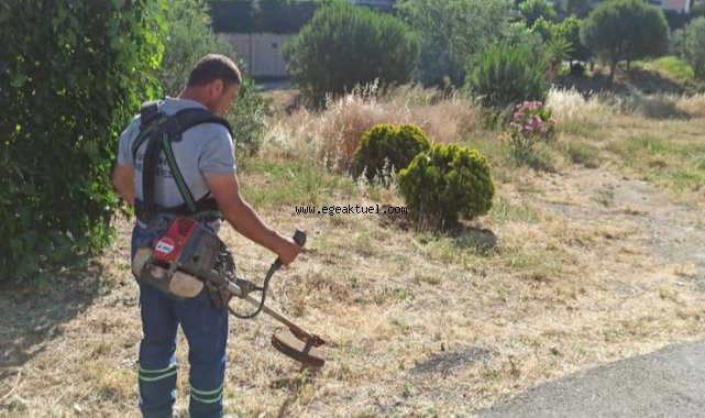 Güzelbahçe Belediyesi'nden Yangına karşı Önlem