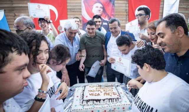 Konak Engelsiz Yaşam Köyü’nde eğitim yılı sonuna en özel etkinlik