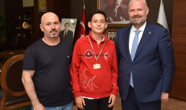 Menemen’de bir Avrupa Şampiyonu