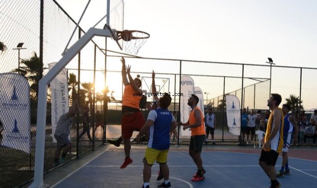 Streetball coşkusu Aliağa’da