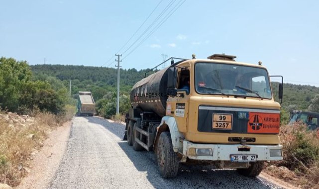 Urla’ya 3 yılda 103 milyon liralık yol, asfalt ve parke yatırımı