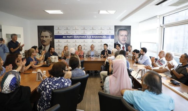 Başkan Sürekli’ye Karşıyaka’da sıcak karşılama