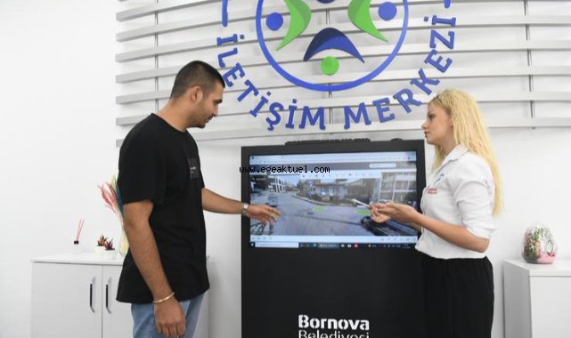 Bornova'nın dijital haritası çıkarıldı