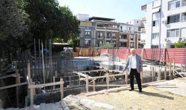 Çalıkuşu Semt Merkezi inşaatı hızla devam ediyor
