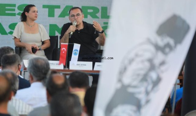 Deniz Zeyrek Efes Tarlası Yaşam Köyü’nde Konuştu