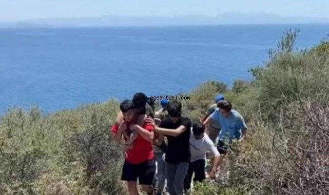 İzmir'de 143 kaçak göçmen yakalandı