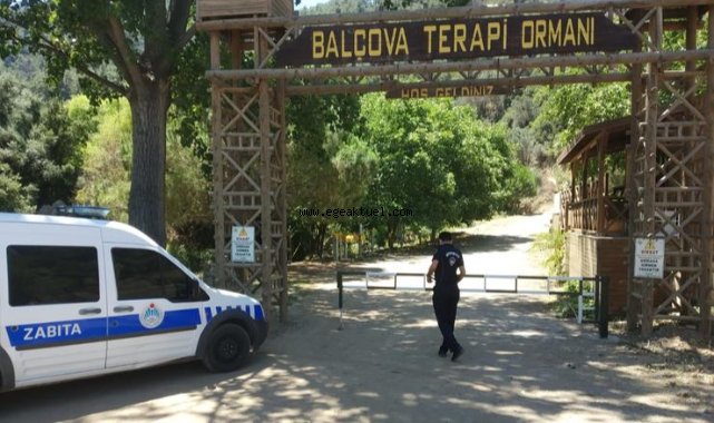 İzmir’in ormanlarını korumak için zabıta iş başında