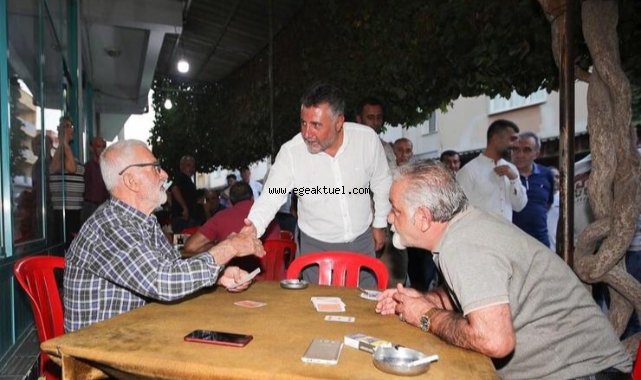 Başkan Sandal, Onur Mahallesi’ni ziyaret etti