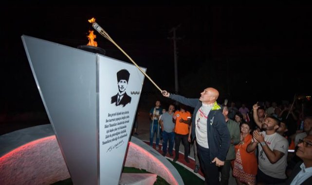 Başkan Soyer 400 kilometrelik tarihi yürüyüşü başlattı