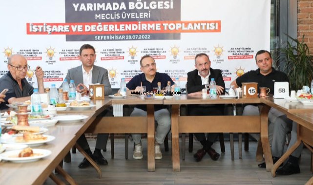 Başkan Sürekli’den, Yarımada’da yerel yönetimler toplantısı