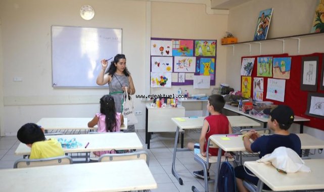Bayraklı’da çocuklar BASAMAK yaz okullarını çok sevdi