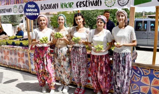 Bozalan İncir Festivali ile renklendi
