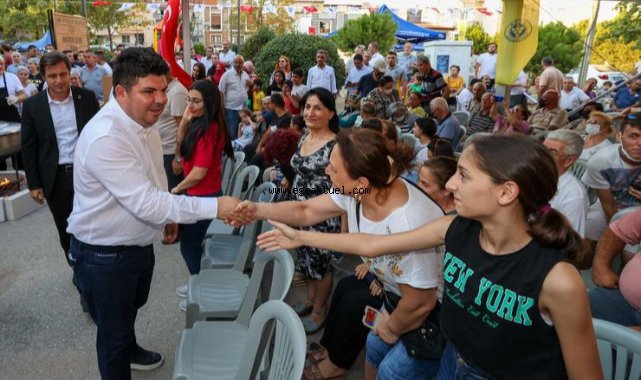 Buca’da aşure kazanları kaynatıldı