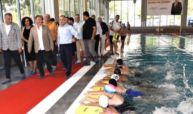 Çambidi’nde yüzme keyfi başladı