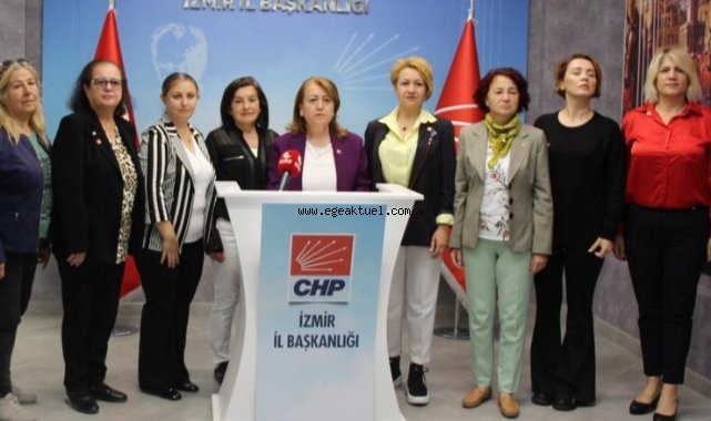 CHP Kadın Kollarından 81 ilde ortak açıklama