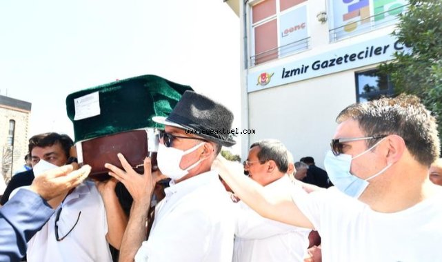 Gazeteci Hamdi Türkmen son yolculuğuna uğurlandı