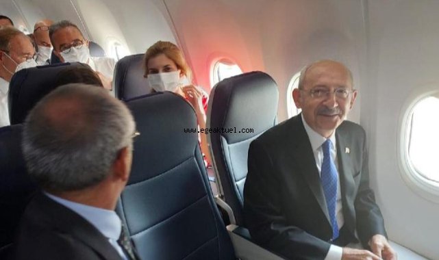 Kılıçdaroğlu ve 120 milletvekili aynı uçakta