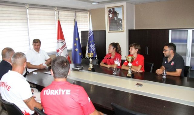 KSK Tenis Şubesi’nden Başkan Tugay’a Ziyaret