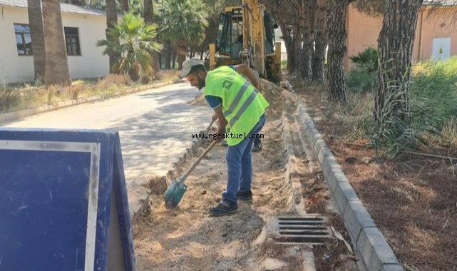 Menemen’de üst kaplama çalışmaları devam ediyor