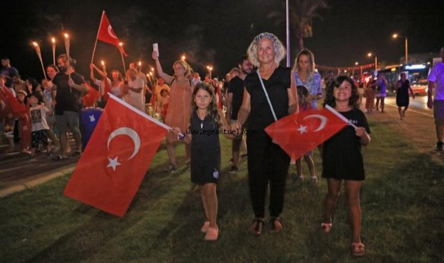 Zafer’in 100. Yılı Güzelbahçe’de Coşkuyla Kutlandı