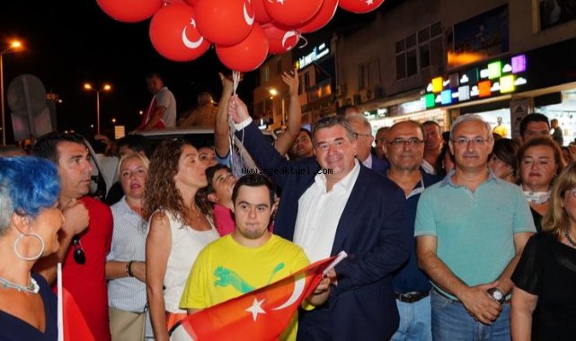Zaferin 100. yılı Çeşme’de coşkuyla kutlandı