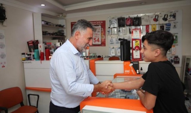 Başkan Sandal, Gümüşpala’da vatandaşla buluştu