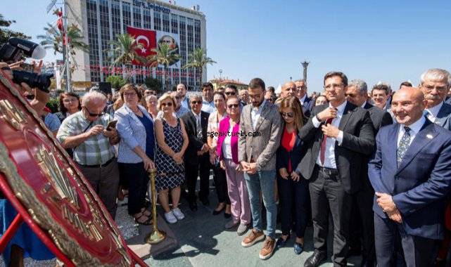Başkan Soyer CHP’nin kuruluşunun 99. yıl kutlamasına katıldı