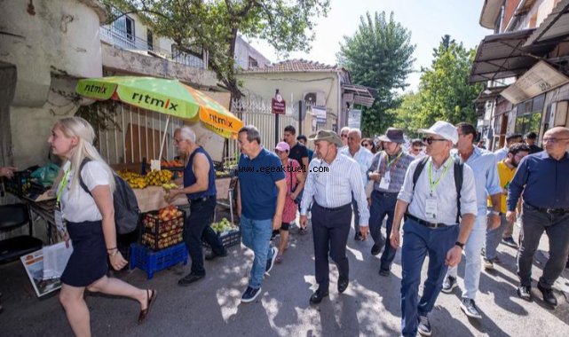 Cittaslow heyeti ile “Sakin Mahalle” turu