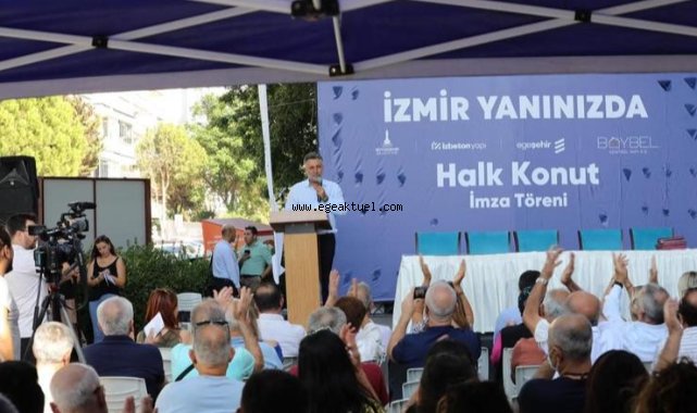 Halk Konut projesinde 3’üncü etap imzaları da atıldı