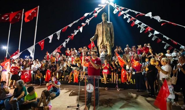 Havada, karada, denizde 9 Eylül şöleni!