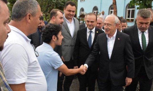 Kılıçdaroğlu,fındık üreticilerini ziyaret etti